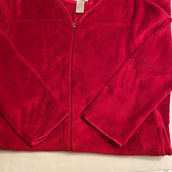 Oscar de la Renta red house robe size S/M - Picture 8 of 11